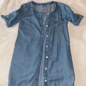 Girls Denim Dress / Cardigan